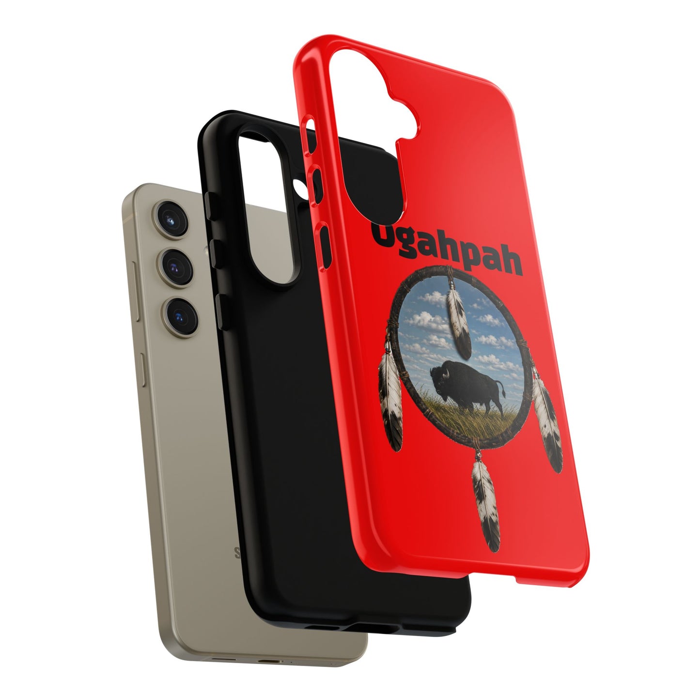 Quapaw Ogahpah Buffalo Phone Case — Native-Inspired Tough Case