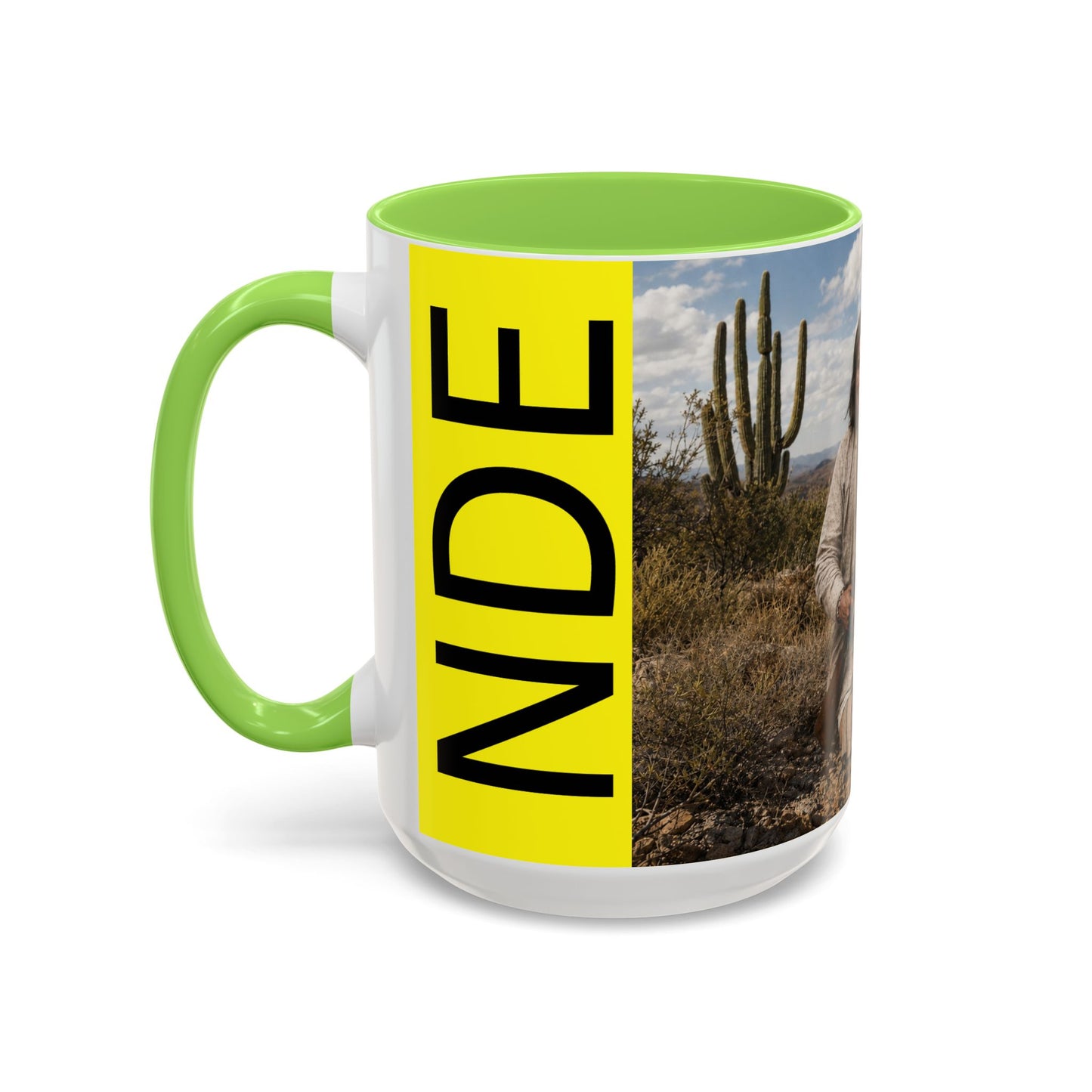 Ft. Sill Apache Desert Scene Coffee Mug — 'N'de' Southwest Landscape 11/15oz
