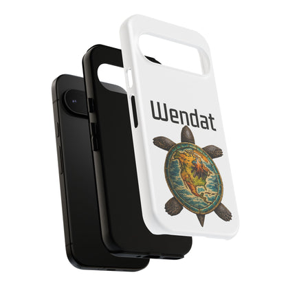 Wyandotte Wendat Turtle Phone Case — Indigenous Turtle Shield Design