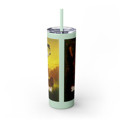 Shawnee East Skinny Tumbler with Straw, 20oz
