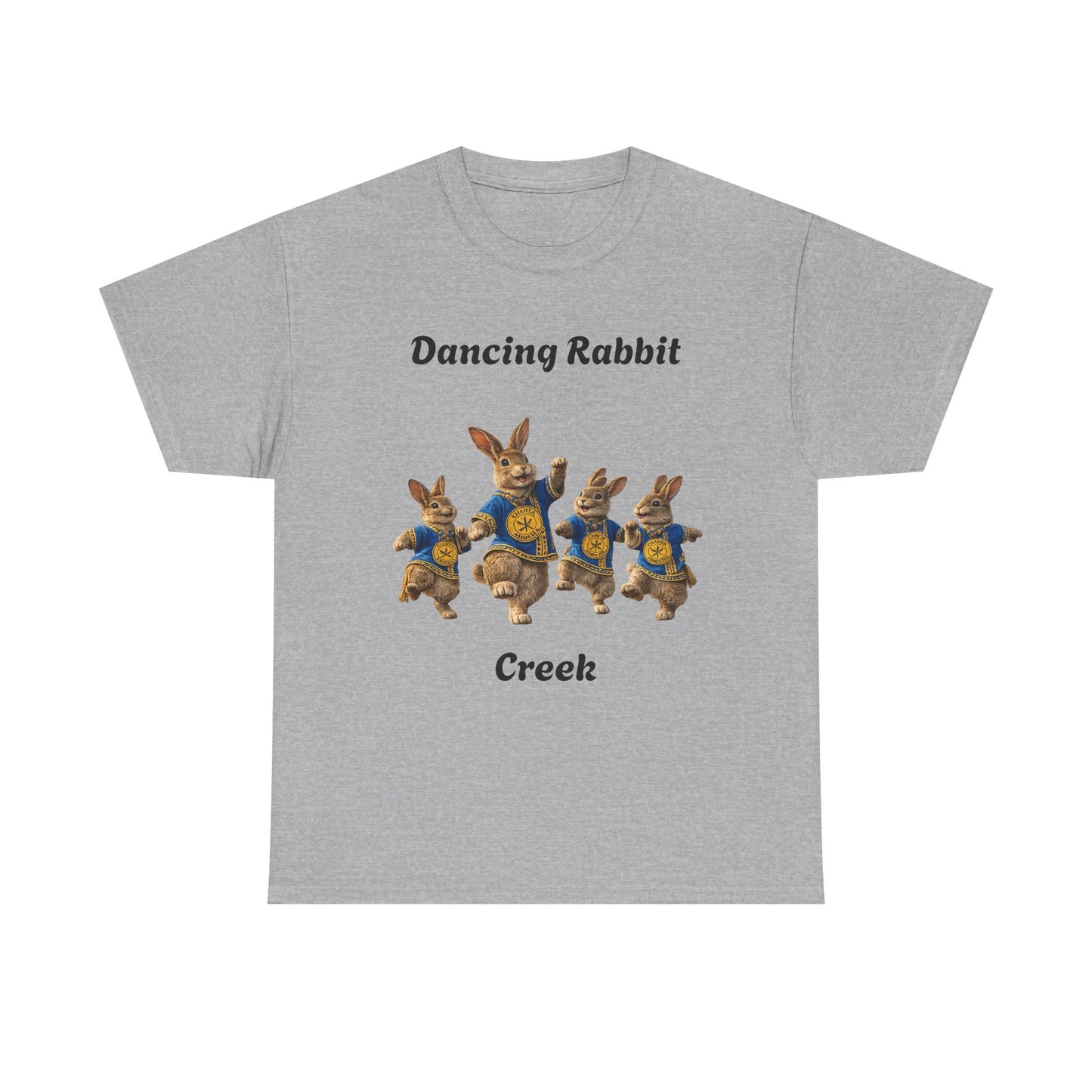 Dancing Rabbit Creek Tee — Vintage Dancing Bunnies Graphic T-Shirt