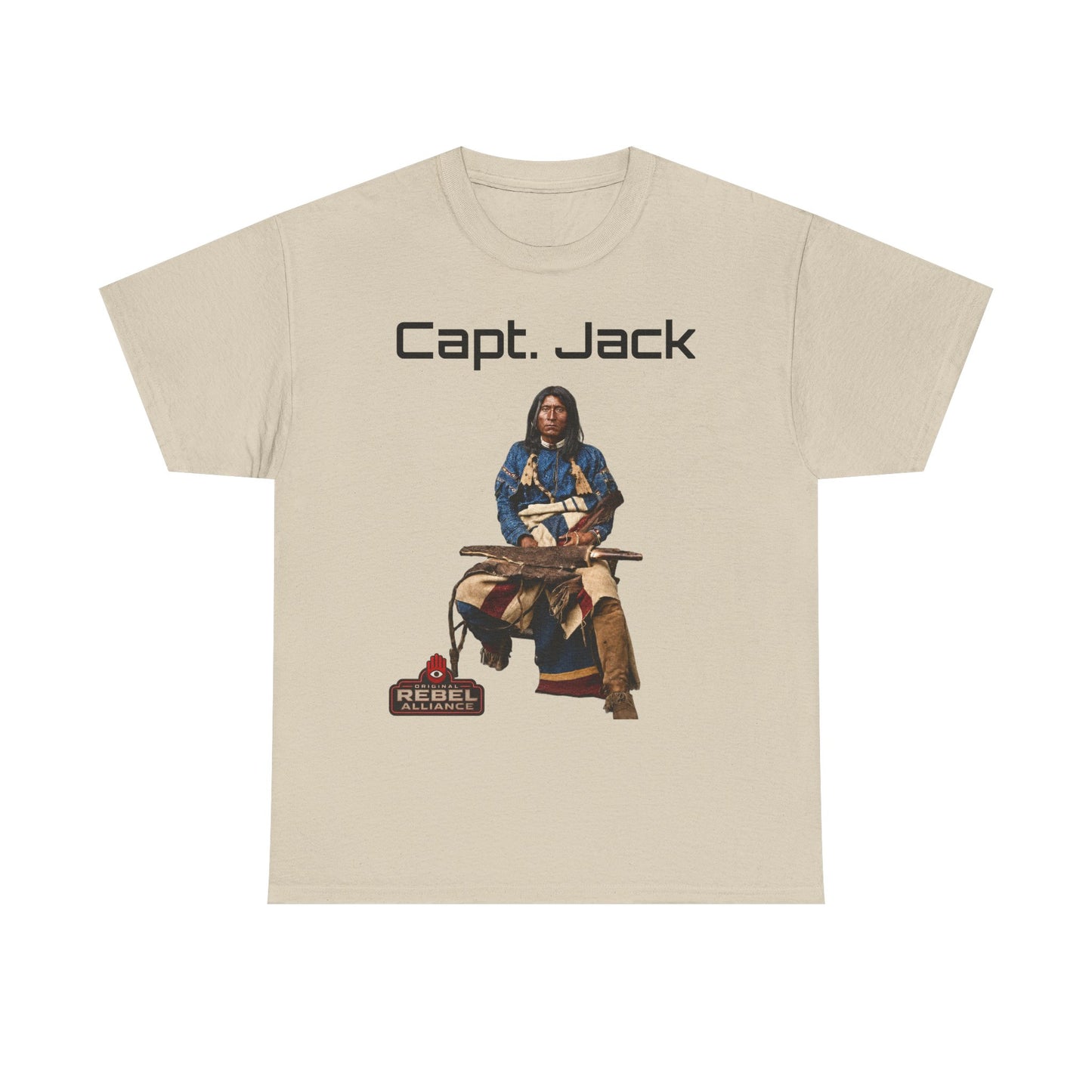 Capt. Jack Graphic Tee — Vintage Captain Illustration Shirt
