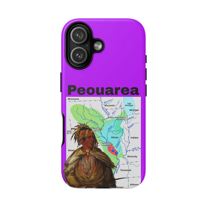 Peoria Phone Case — 'Peouarea' Dreamcatcher Shield Design