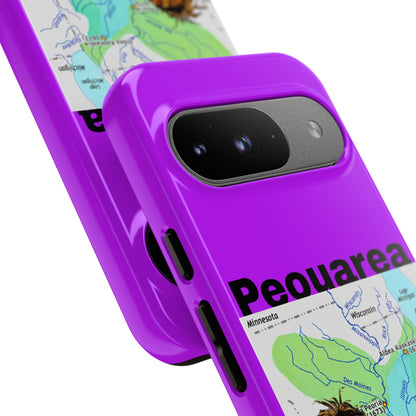 Peoria Phone Case — 'Peouarea' Dreamcatcher Shield Design
