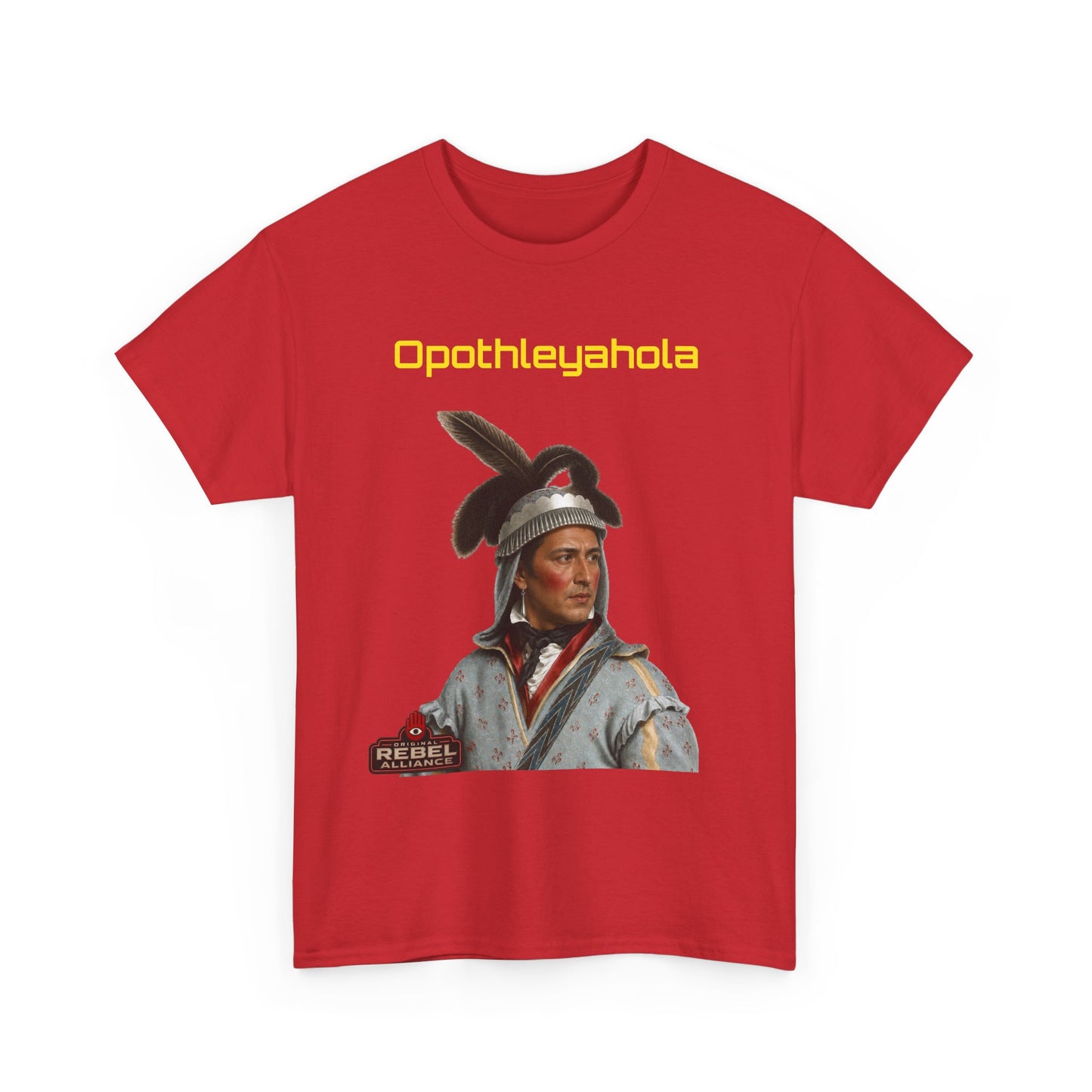 Opothleyahola Text — Historical Tribute Shirt