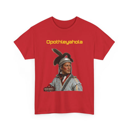 Opothleyahola Text — Historical Tribute Shirt
