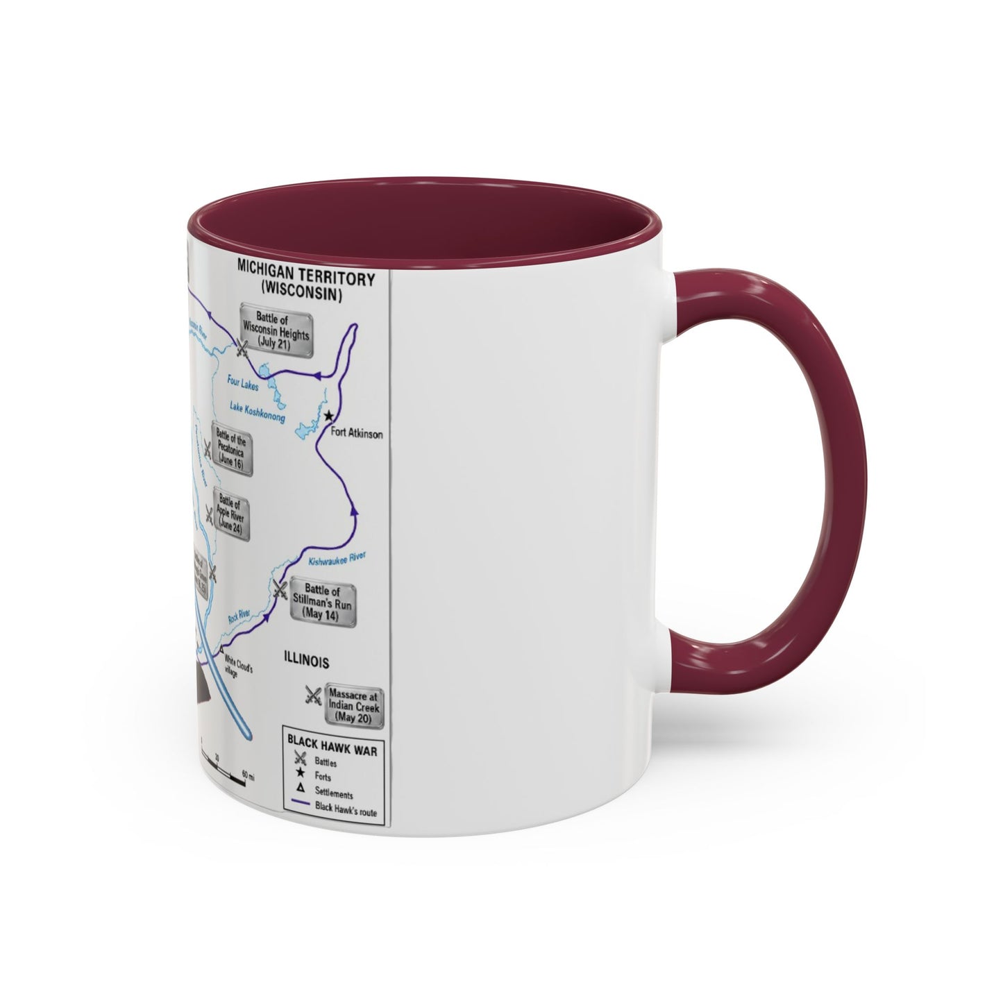 Blackhawk Map Mug — Obi-Wan Kenobi Illustrated Coffee Cup (11oz/15oz)