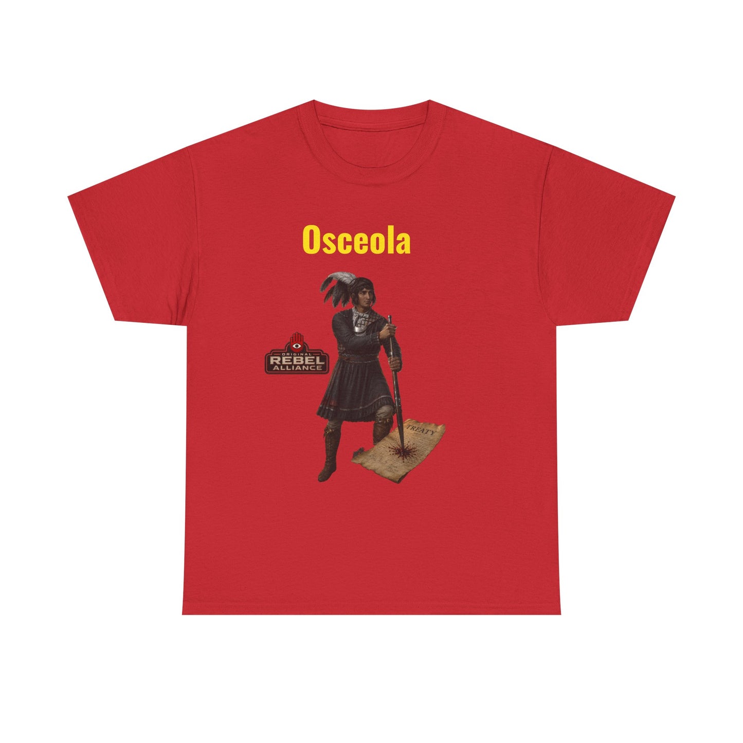 Osceola T-Shirt — Seminole Rebel Historical Tribute Tee