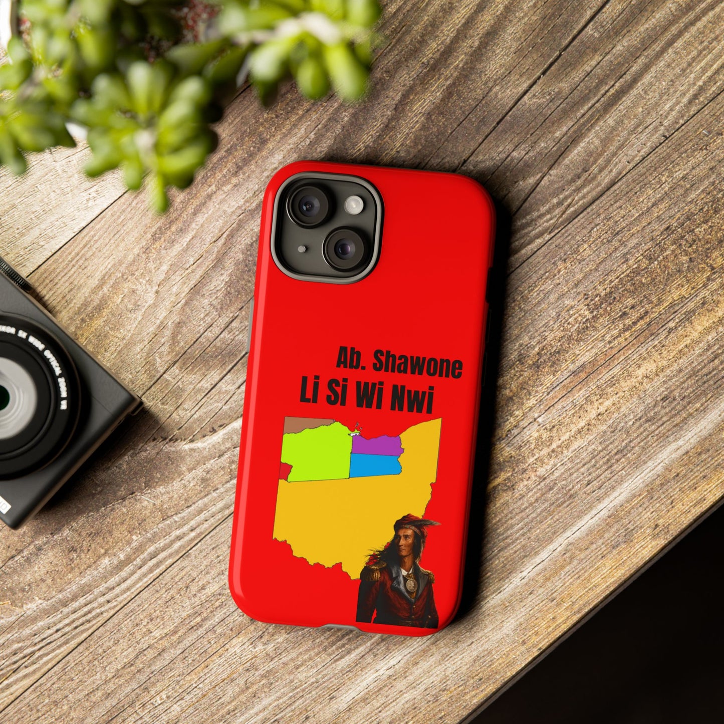 Absentee Shawnee homelands Phone Case — 'Li Si Wi Ni' Design