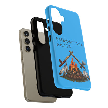 Pottawatomi Tough Cases: 'Badawadame Nadaw' Campfire & Tools Phone Case