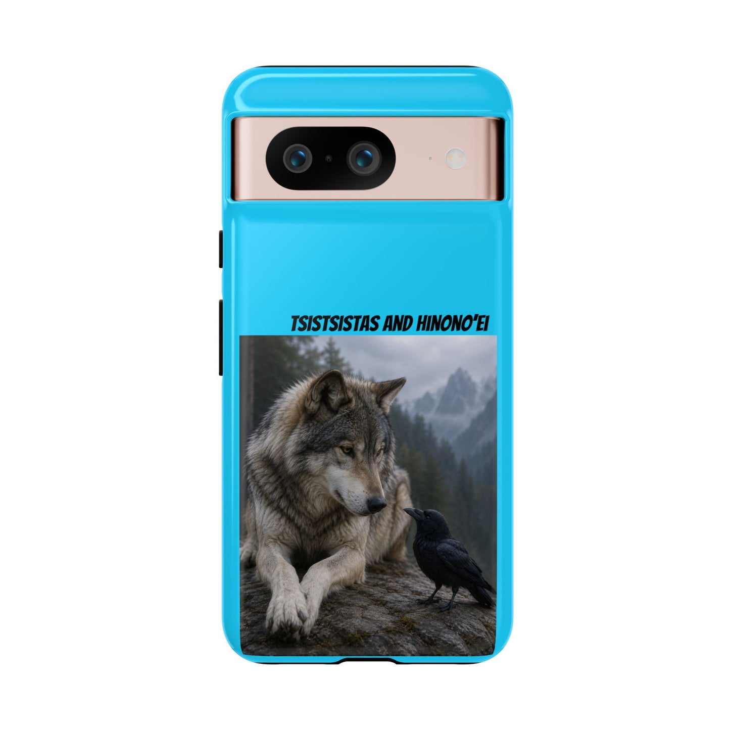Cheyenne Arapaho Phone Case — 'Tsistsistas and Nihonnei' Protective Silicone Cover