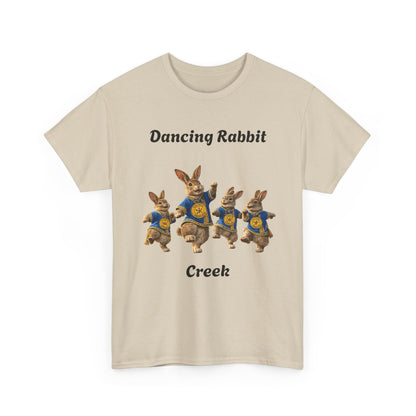 Dancing Rabbit Creek Tee — Vintage Dancing Bunnies Graphic T-Shirt