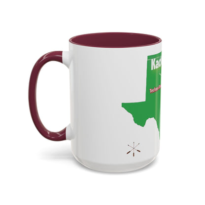 Caddo Kadohadacho Tribal Map Mug — Texas & Nacogdoches Native Pride Coffee Cup (11oz/15oz)
