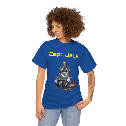 Capt. Jack Graphic Tee — Rebel Archer Vintage Arrow Back Print
