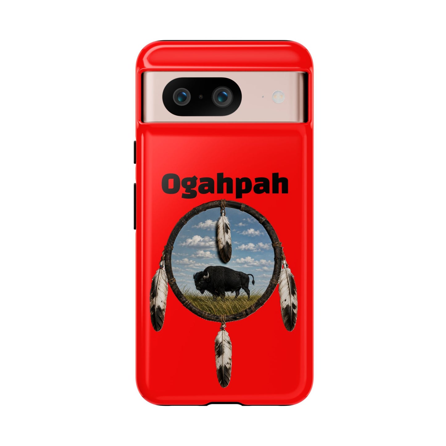 Quapaw Ogahpah Buffalo Phone Case — Native-Inspired Tough Case