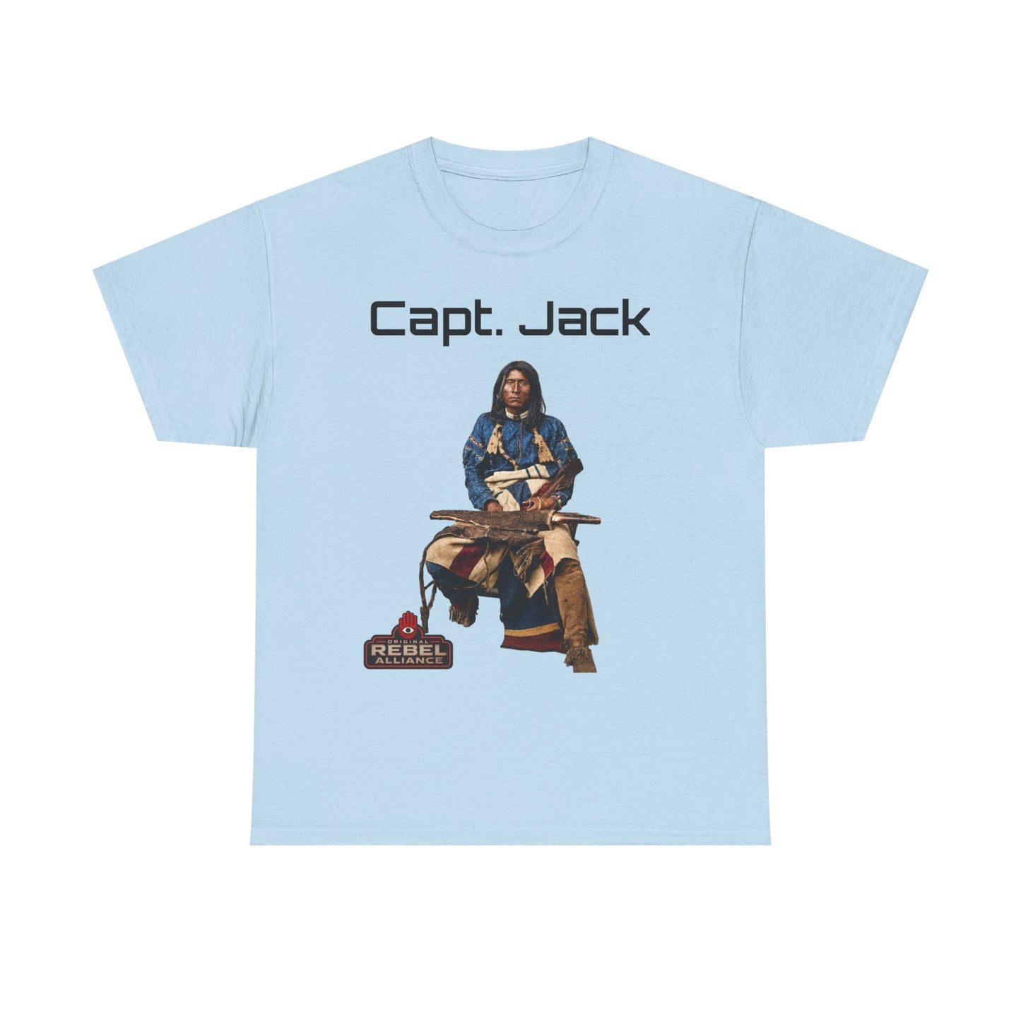 Capt. Jack Graphic Tee — Vintage Captain Illustration Shirt