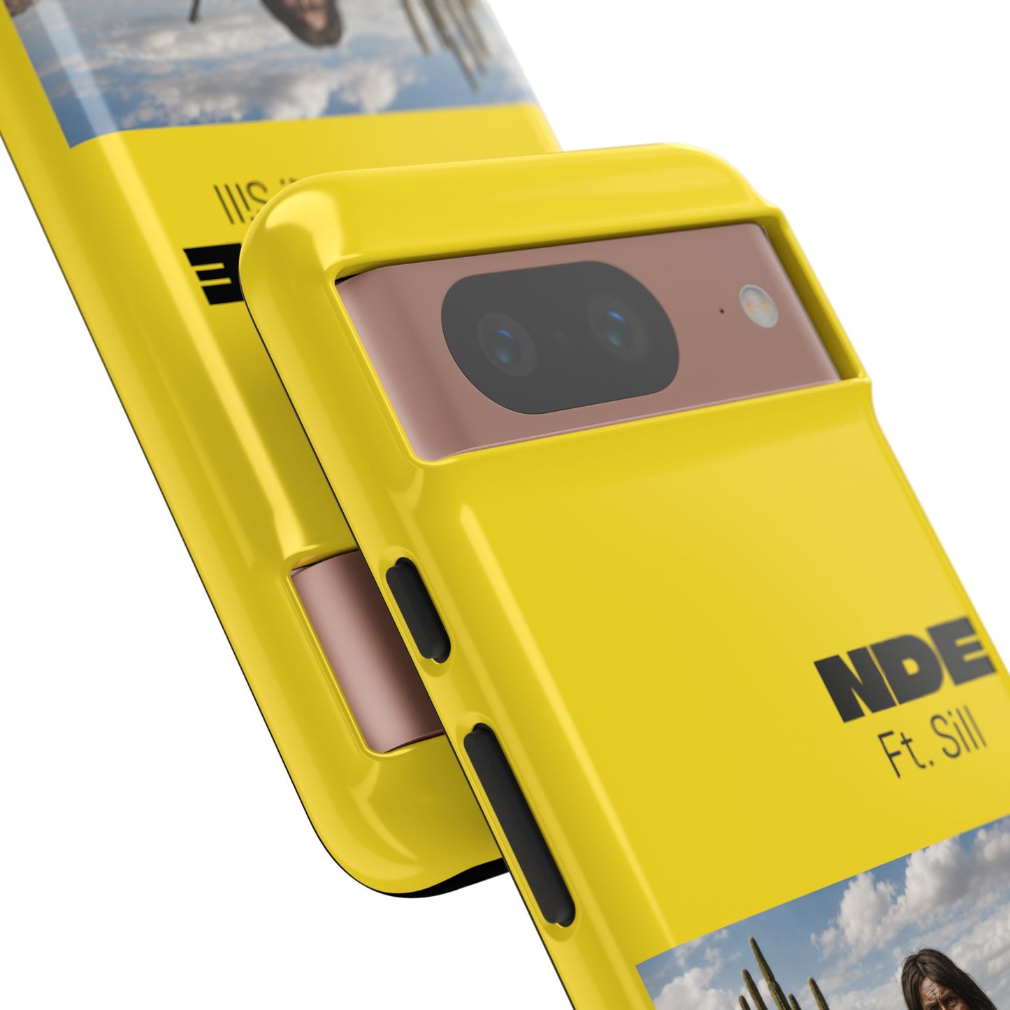 Ft. Sill Phone Case — Yellow ‘NDE Ft. Sill’ Desert Photo Protective Cover