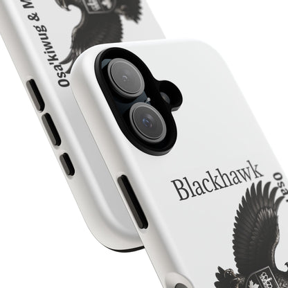 Sac&Fox Phone Case — 'Blackhawk' Raven Crest Protective Tough Case