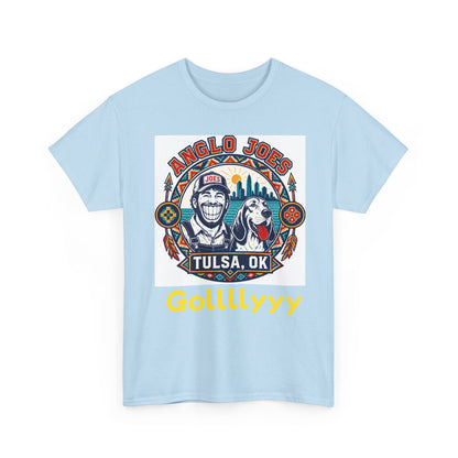 Tulsa Anglo Joe’s Tee — 'Gollllyyy' Retro Sports Graphic T-Shirt