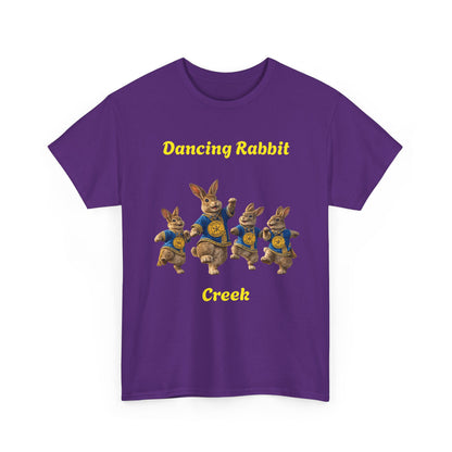 Dancing Rabbit Creek Tee — Vintage Dancing Bunnies Graphic T-Shirt