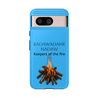 Pottawatomi Tough Cases: 'Badawadame Nadaw' Campfire & Tools Phone Case