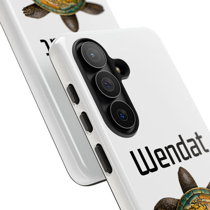 Wyandotte Wendat Turtle Phone Case — Indigenous Turtle Shield Design