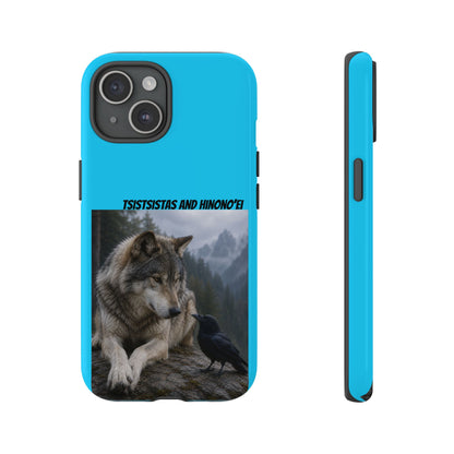 Cheyenne Arapaho Phone Case — 'Tsistsistas and Nihonnei' Protective Silicone Cover