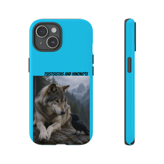 Cheyenne Arapaho Phone Case — 'Tsistsistas and Nihonnei' Protective Silicone Cover