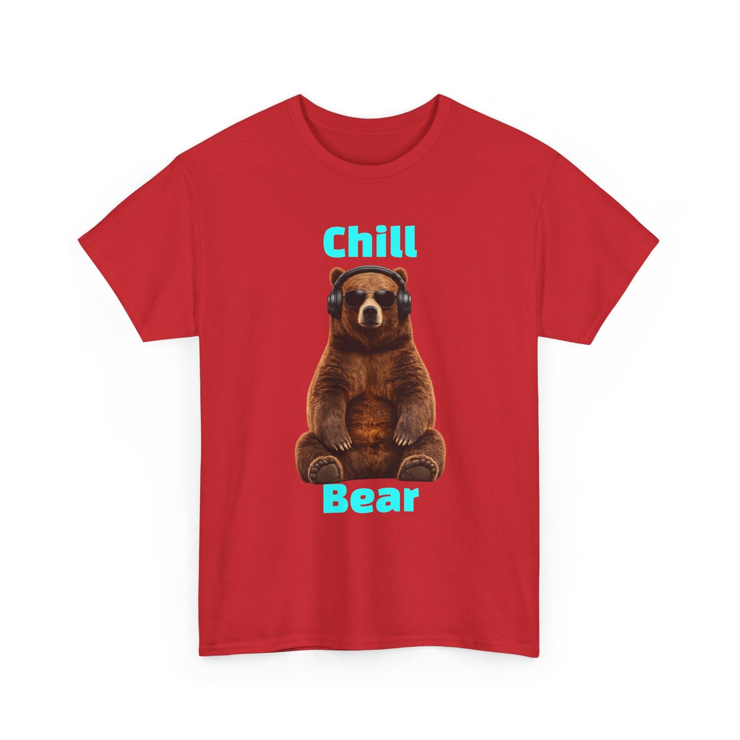 Chill Bear Tee — Cute Relaxed Bear Graphic T-Shirt