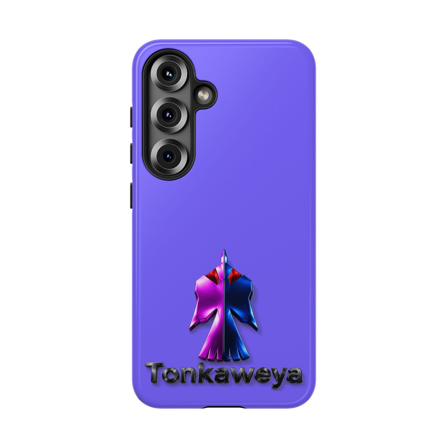 Tonkawa Phone Case — Tonkkaweya Sunrise Design (Protective Purple Hard Shell)