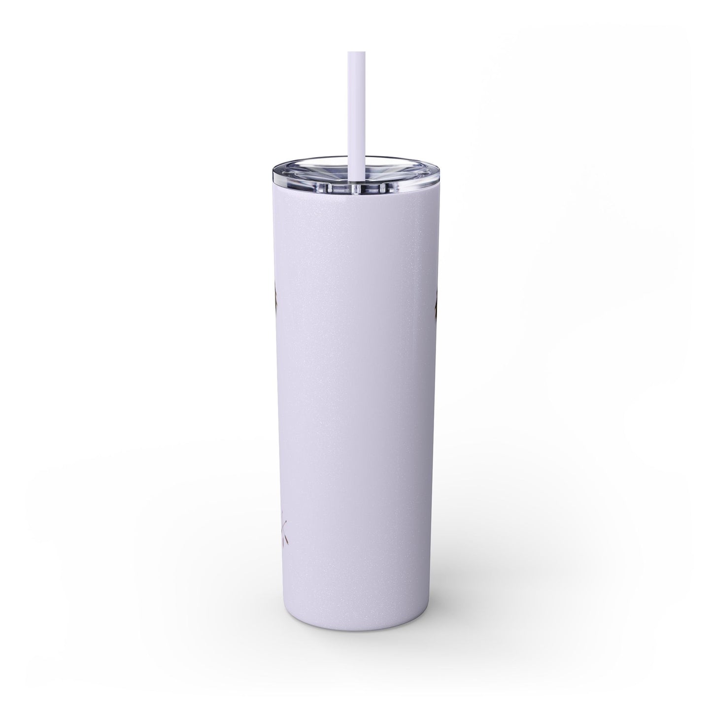 Delaware West Turtle Skinny Tumbler 20oz — Colorful Sea Turtle Travel Cup with Straw