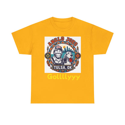 Tulsa Anglo Joe’s Tee — 'Gollllyyy' Retro Sports Graphic T-Shirt