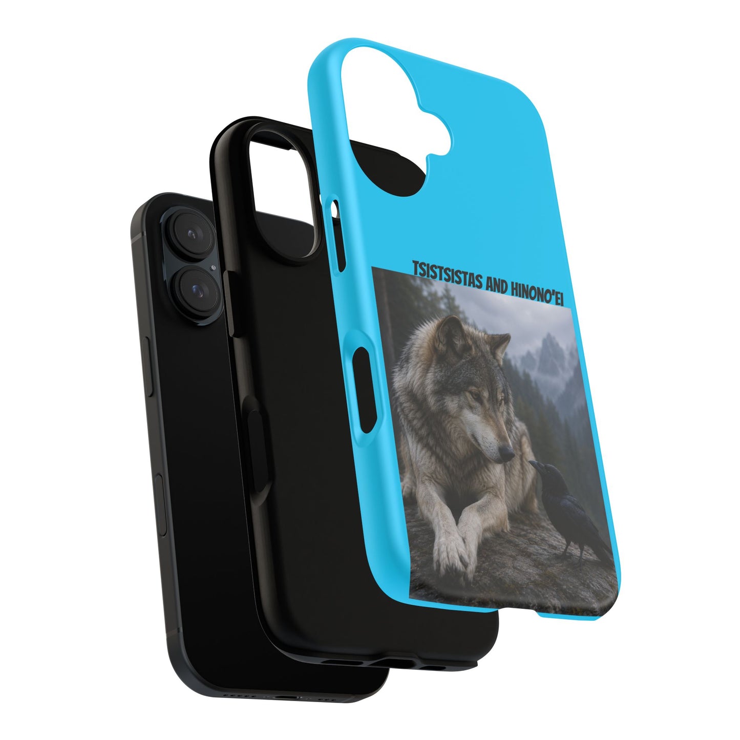 Cheyenne Arapaho Phone Case — 'Tsistsistas and Nihonnei' Protective Silicone Cover