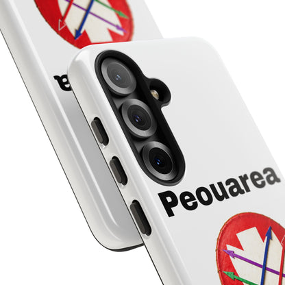 Peoria Phone Case — 'Peouarea' Dreamcatcher Shield Design