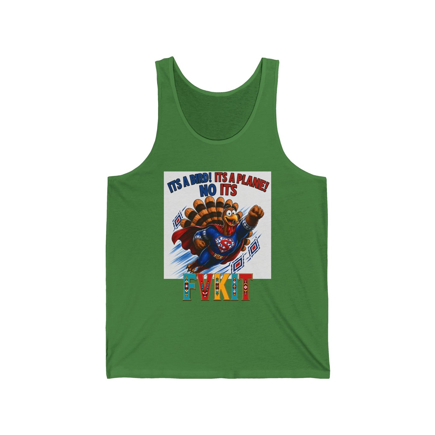 Turkey 'FVKIT' Tank Top —  Game Novelty Sports Tank