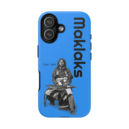 Modoc Blue 'Maklaks' Tough Phone Case with Eagle Drum Design