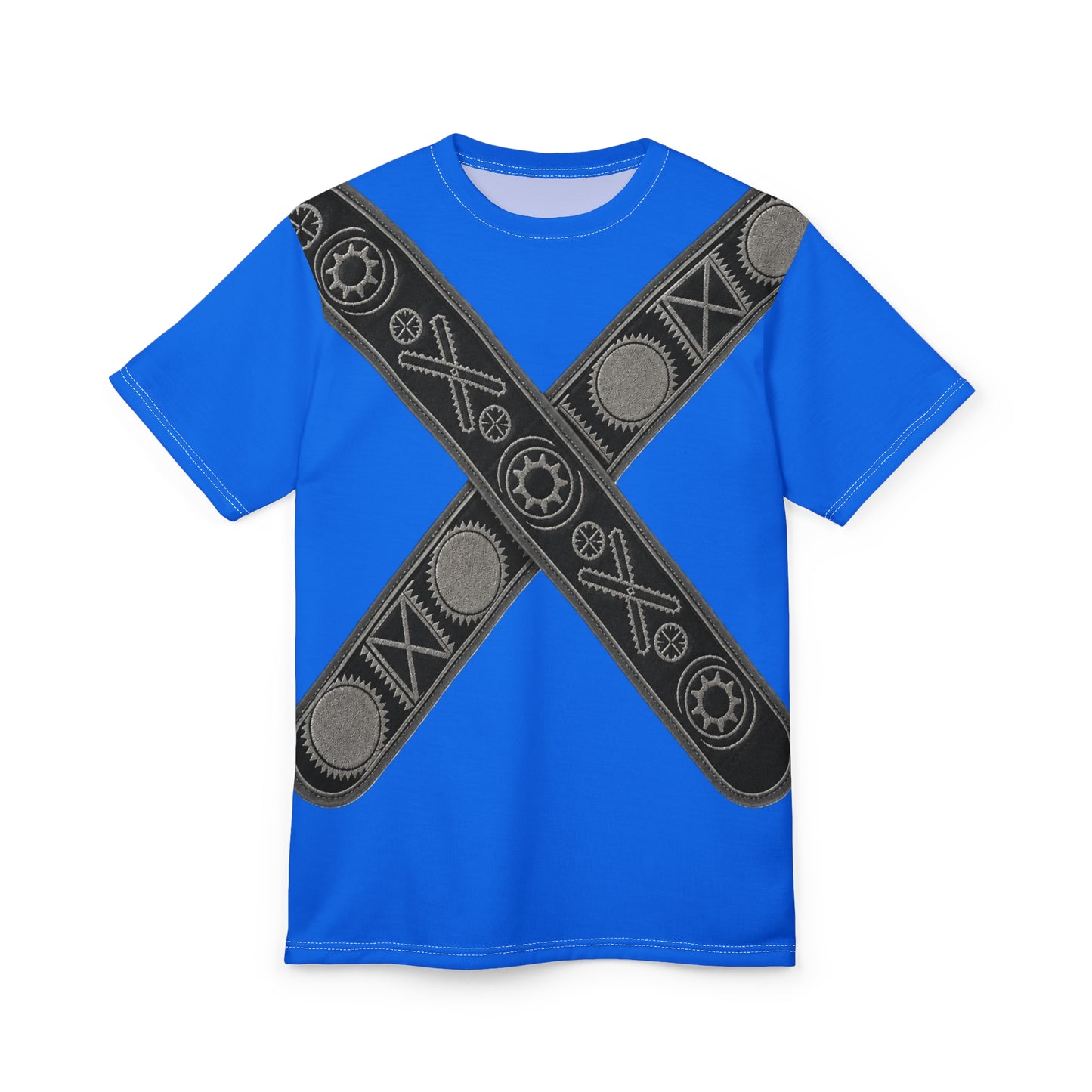 Bandolier 3Gear-Striped Cross Tee — Industrial X Graphic T-Shirt