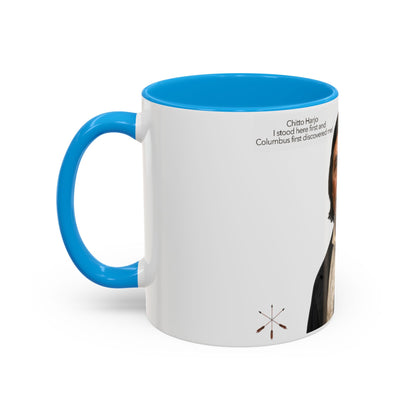 Chitto Harjo Portrait Mug — Historical Native American Portrait Coffee Mug (11oz, 15oz)