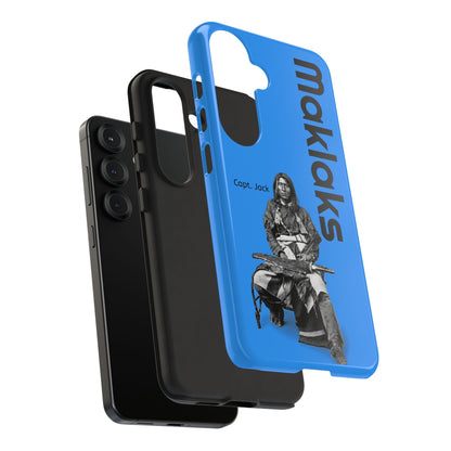 Modoc Blue 'Maklaks' Tough Phone Case with Eagle Drum Design