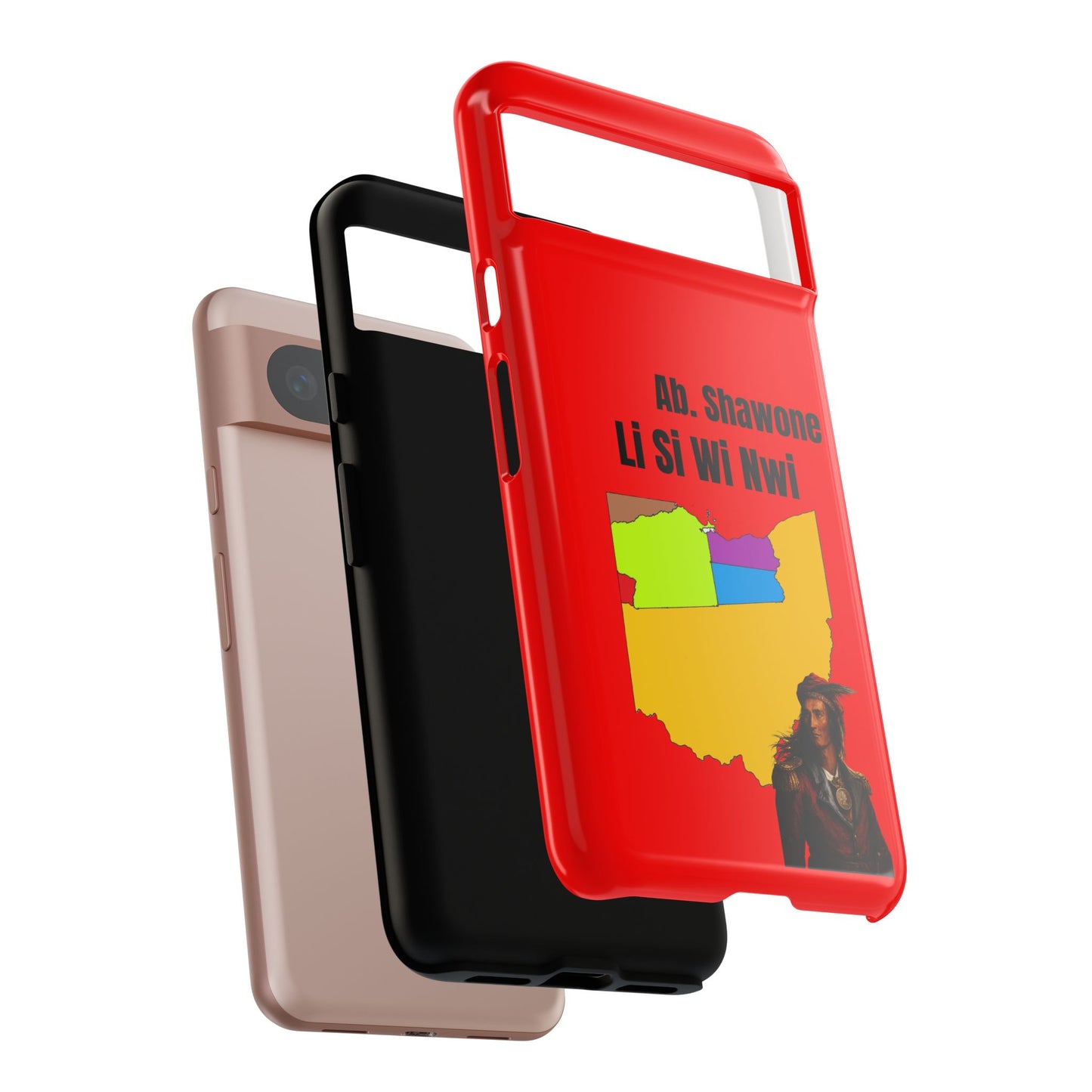 Absentee Shawnee homelands Phone Case — 'Li Si Wi Ni' Design