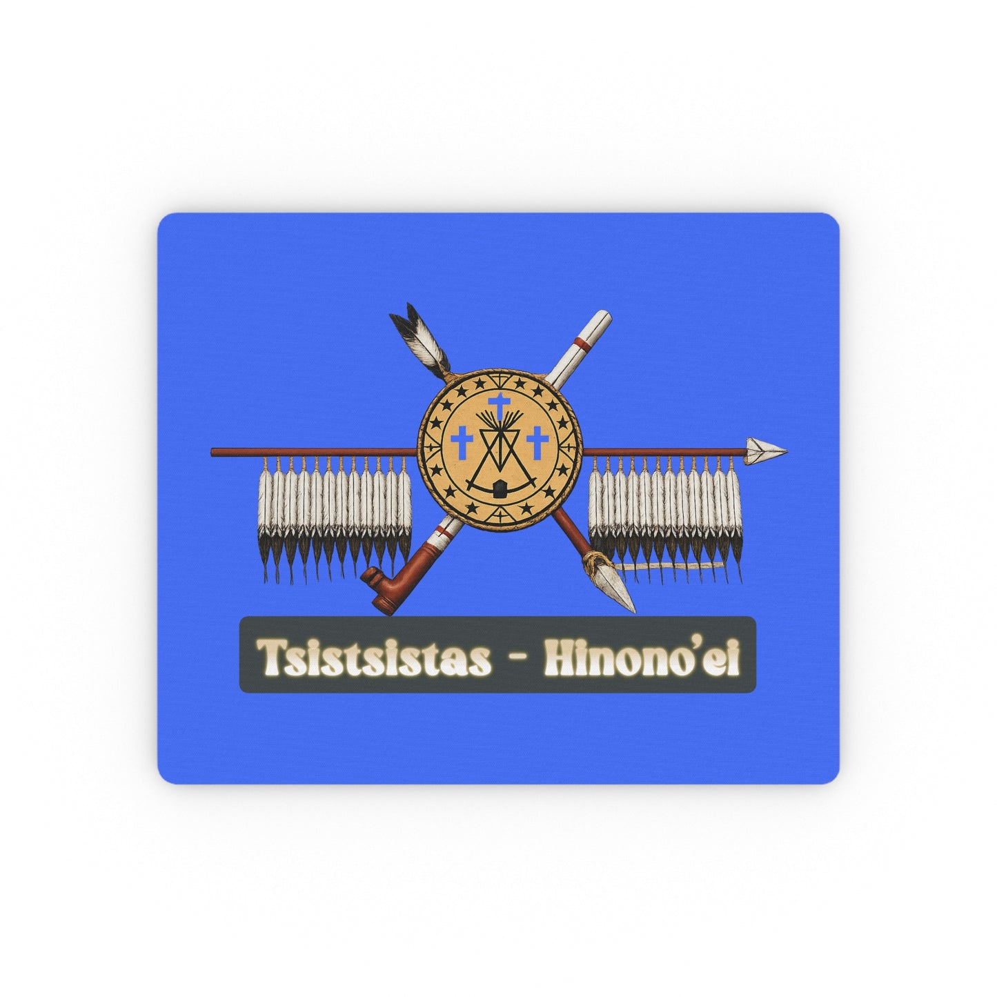 Cheyenne Arapaho Tsistsistas - Hinono'ei Emblem Mouse Pad