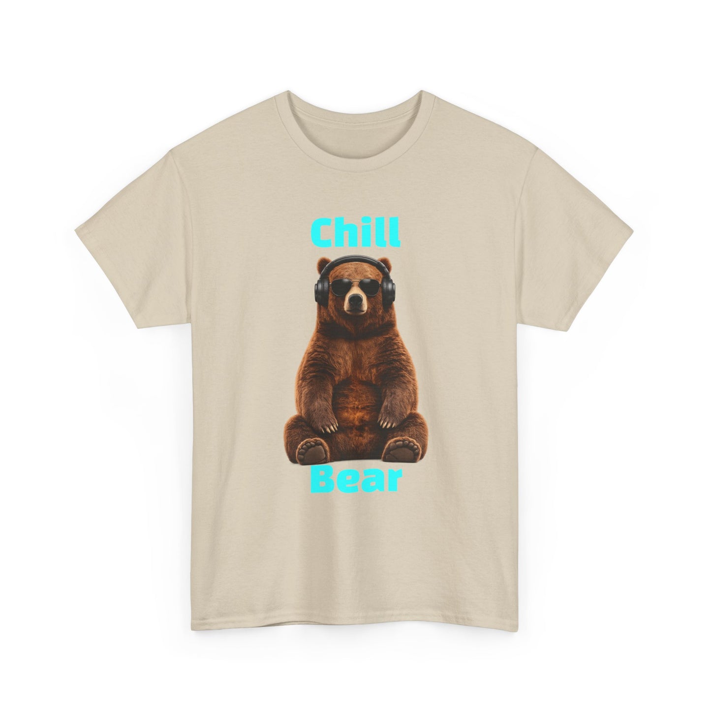 Chill Bear Tee — Cute Relaxed Bear Graphic T-Shirt