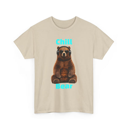 Chill Bear Tee — Cute Relaxed Bear Graphic T-Shirt