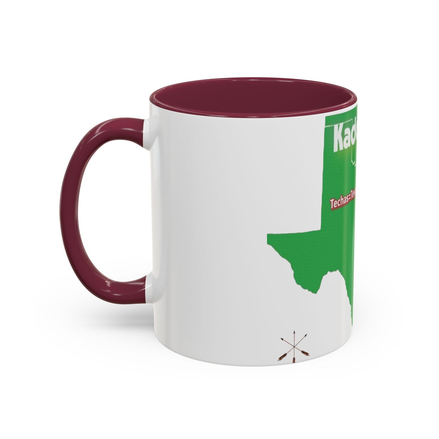 Caddo Kadohadacho Tribal Map Mug — Texas & Nacogdoches Native Pride Coffee Cup (11oz/15oz)