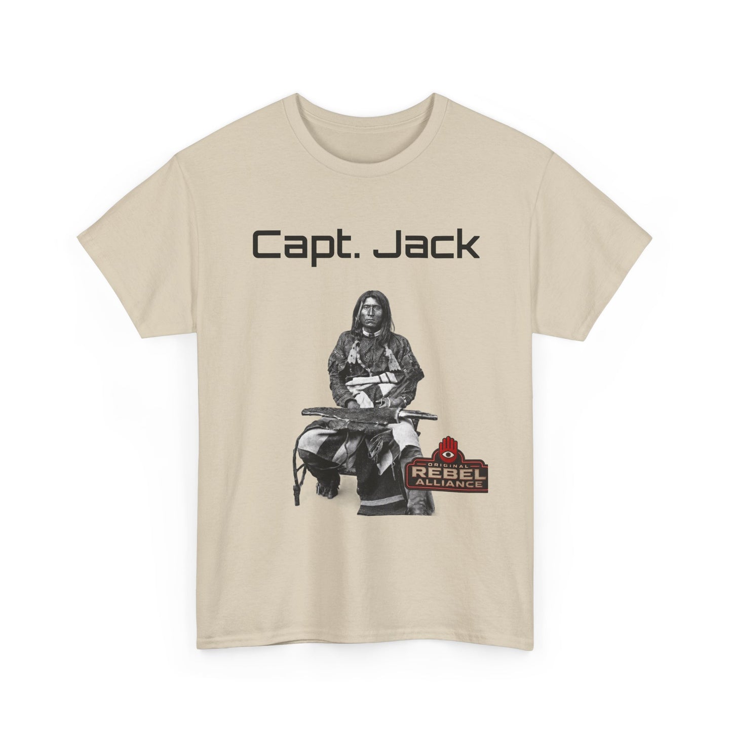 Capt. Jack Graphic Tee — Rebel Archer Vintage Arrow Back Print