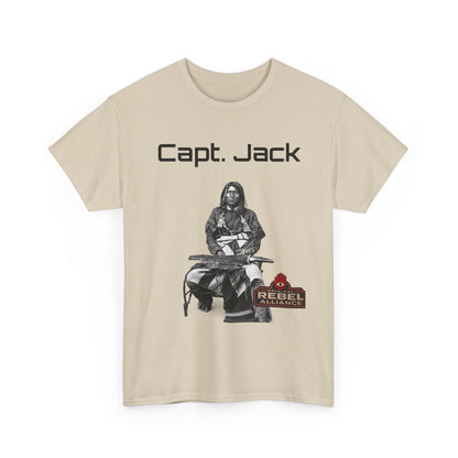 Capt. Jack Graphic Tee — Rebel Archer Vintage Arrow Back Print