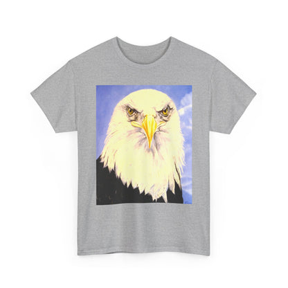Bald Eagle Graphic Tee — Patriotic Vintage Bird T-Shirt with Arrow Back Design