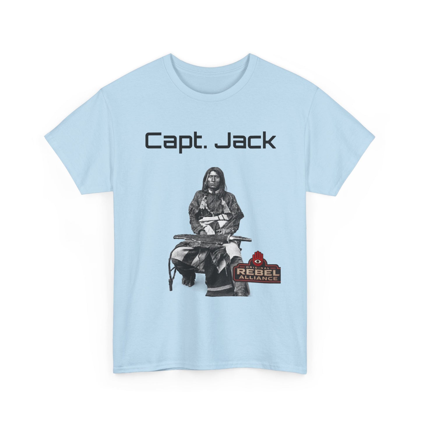 Capt. Jack Graphic Tee — Rebel Archer Vintage Arrow Back Print
