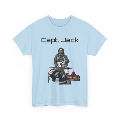 Capt. Jack Graphic Tee — Rebel Archer Vintage Arrow Back Print