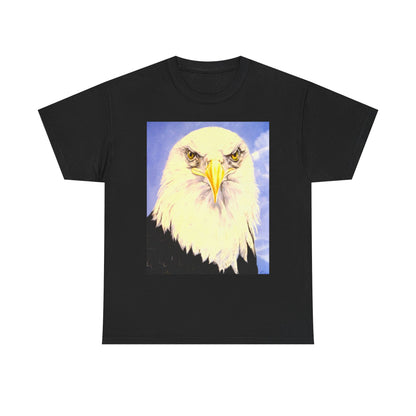 Bald Eagle Graphic Tee — Patriotic Vintage Bird T-Shirt with Arrow Back Design